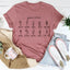 Camiseta con versículos bíblicos