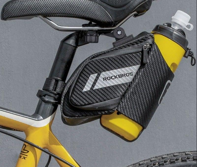 Durable Reflective Bicycle Bag with Water Bottle Holder
