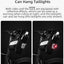 Durable Reflective Bicycle Bag with Water Bottle Holder