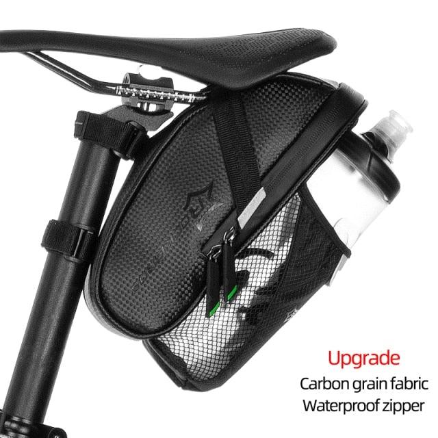 Durable Reflective Bicycle Bag with Water Bottle Holder