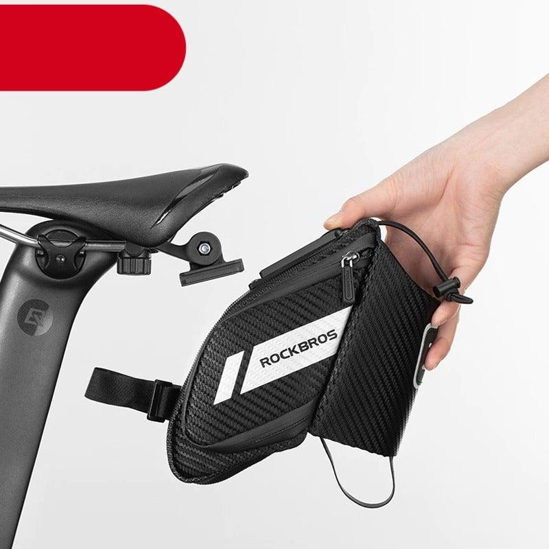 Durable Reflective Bicycle Bag with Water Bottle Holder