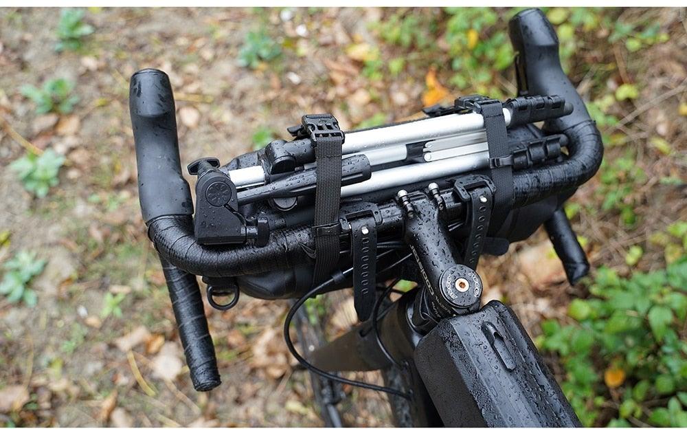 Sacoche de guidon de vélo étanche premium - Grande capacité