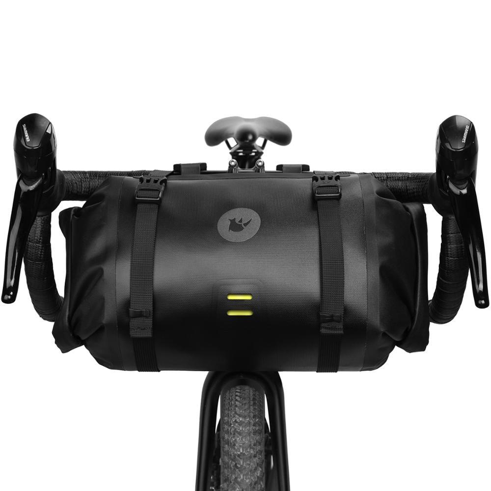 Sacoche de guidon de vélo étanche premium - Grande capacité