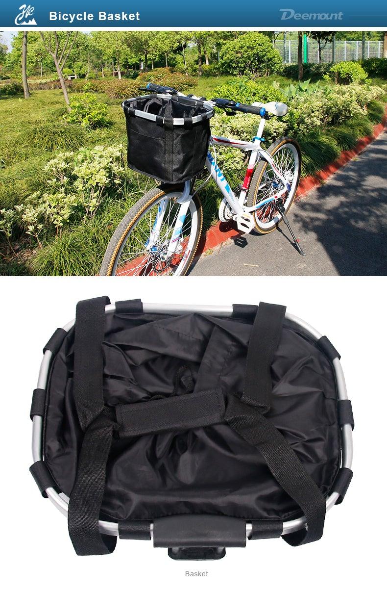 Premium Detachable Bicycle Basket for Easy Carrying