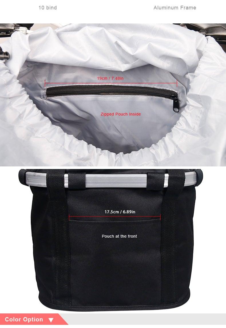 Premium Detachable Bicycle Basket for Easy Carrying