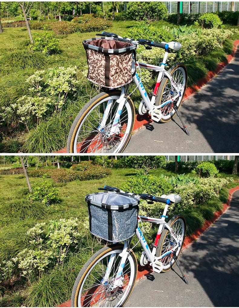 Premium Detachable Bicycle Basket for Easy Carrying