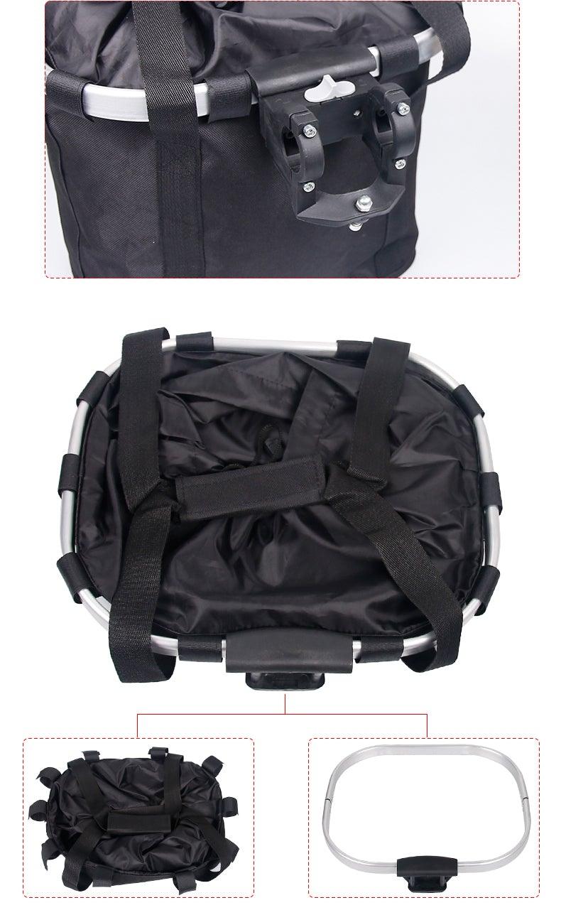 Premium Detachable Bicycle Basket for Easy Carrying