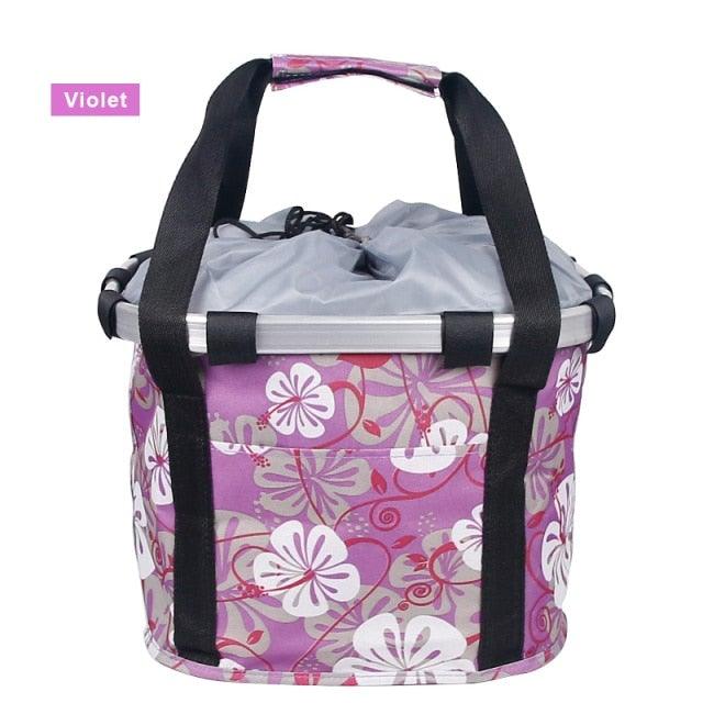 Premium Detachable Bicycle Basket for Easy Carrying