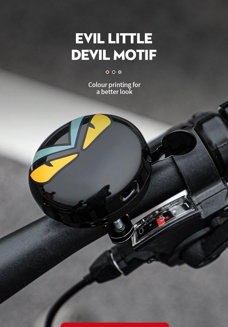 Premium Aluminum Bicycle Bell for Enhanced Safety - Crisp Sound Cycling Accessory - Korvel
