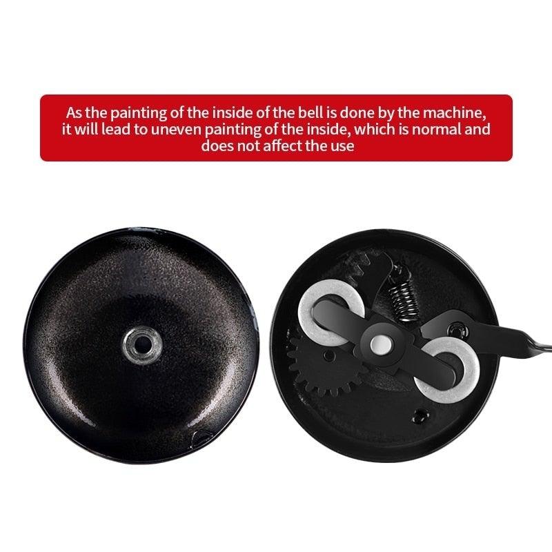 Premium Aluminum Bicycle Bell for Enhanced Safety - Crisp Sound Cycling Accessory - Korvel