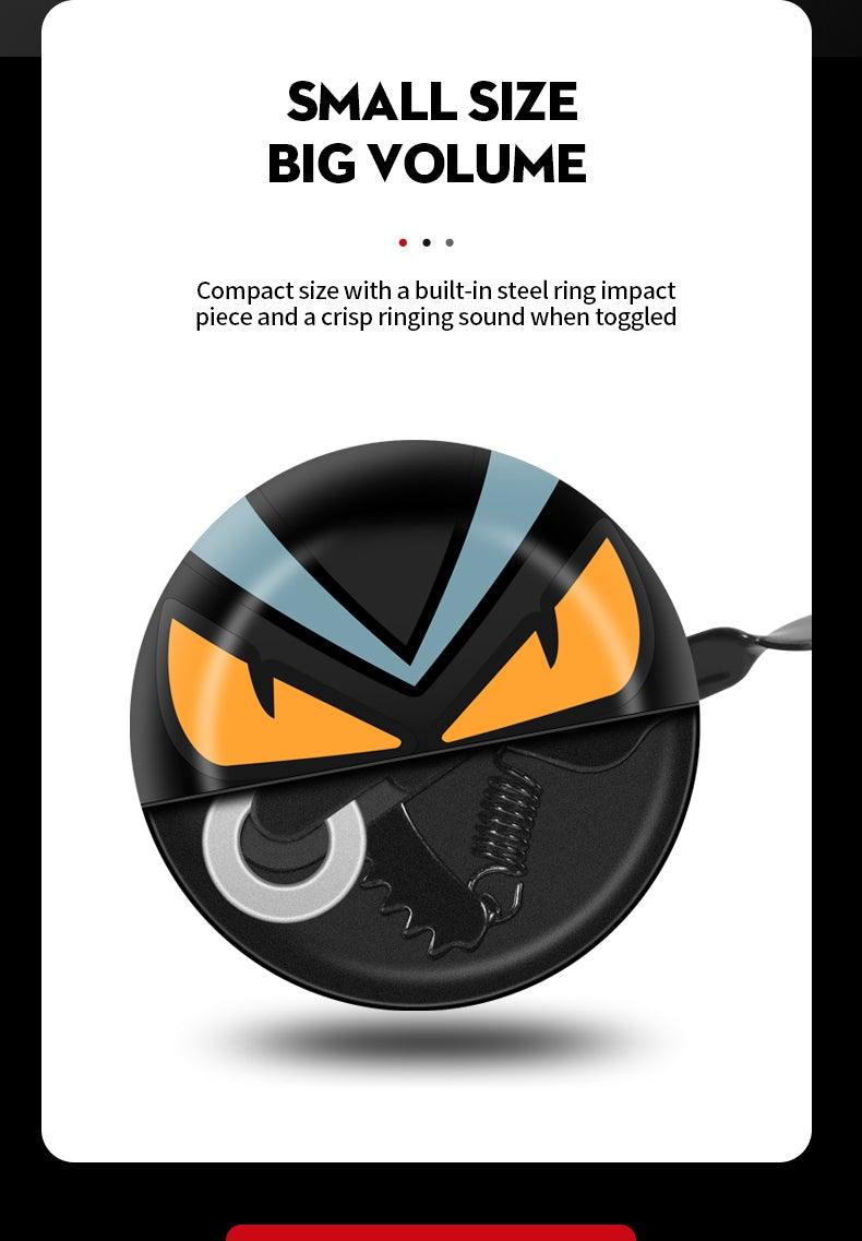 Premium Aluminum Bicycle Bell for Enhanced Safety - Crisp Sound Cycling Accessory - Korvel