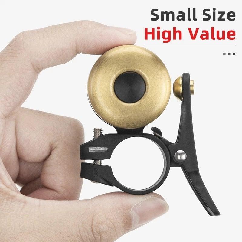 Classic Metal Bicycle Bell - Loud & Clear Cycling Horn for All Bikes - Korvel