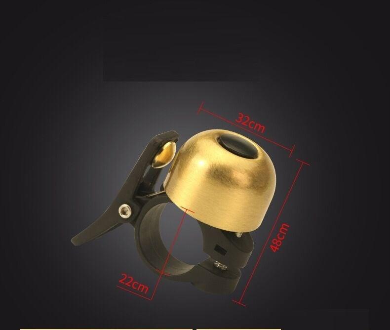 Classic Metal Bicycle Bell - Loud & Clear Cycling Horn for All Bikes - Korvel
