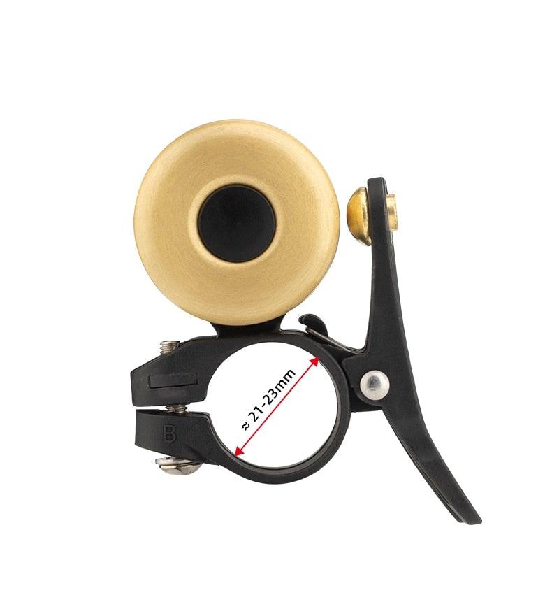 Classic Metal Bicycle Bell - Loud & Clear Cycling Horn for All Bikes - Korvel