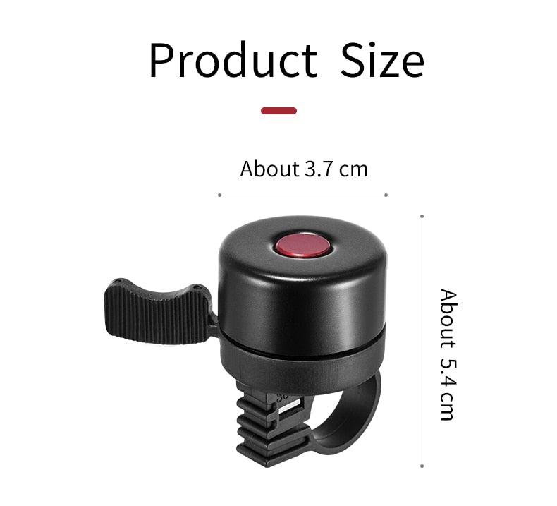Classic Metal Bicycle Bell - Loud & Clear Cycling Horn for All Bikes - Korvel