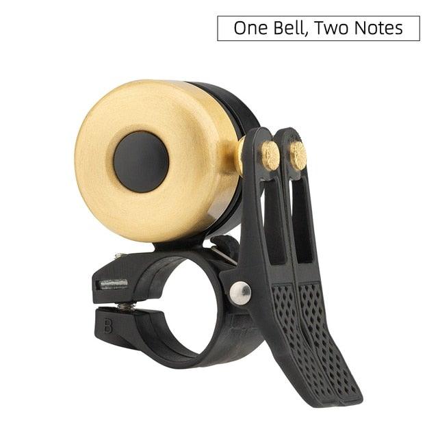 Classic Metal Bicycle Bell - Loud & Clear Cycling Horn for All Bikes - Korvel