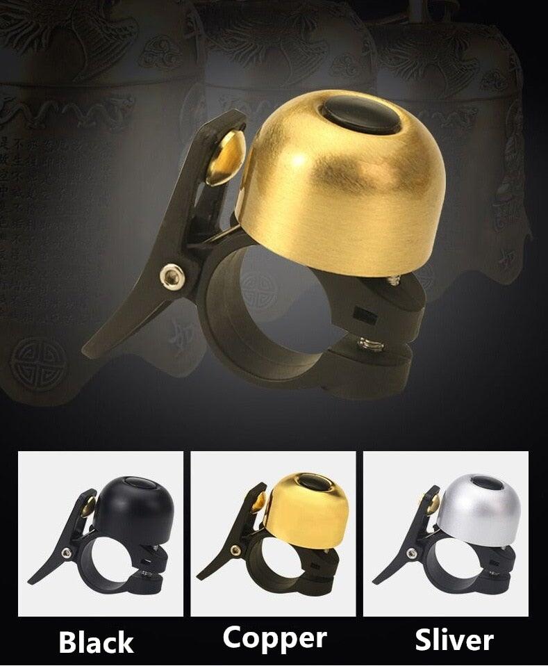 Classic Metal Bicycle Bell - Loud & Clear Cycling Horn for All Bikes - Korvel