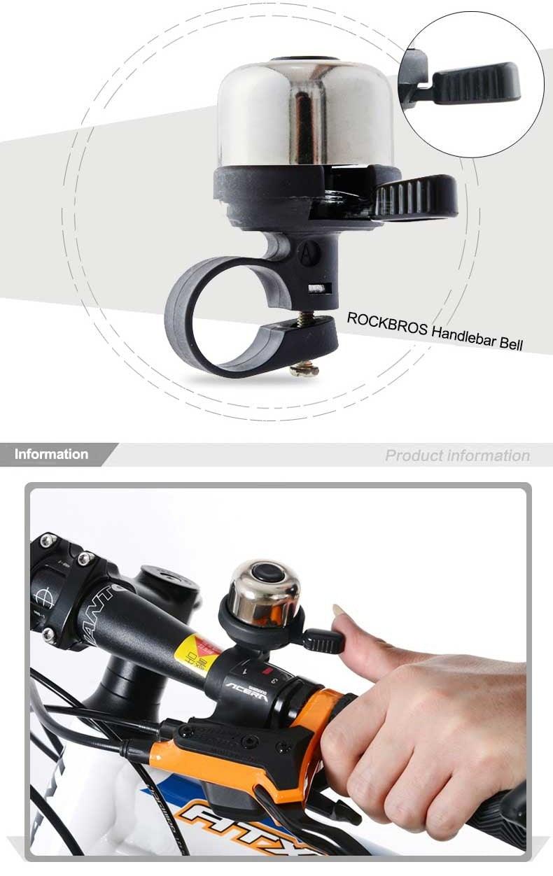 Classic Metal Bicycle Bell - Loud & Clear Cycling Horn for All Bikes - Korvel