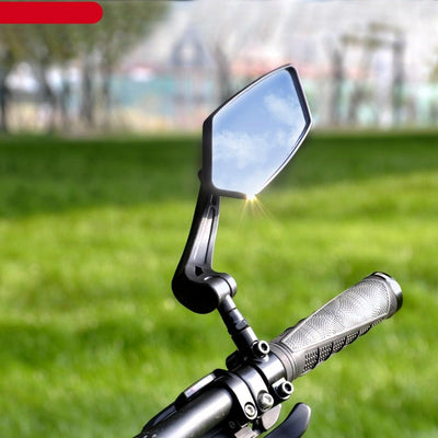 Adjustable Bicycle Handlebar Rear View Mirror for Safe Cycling