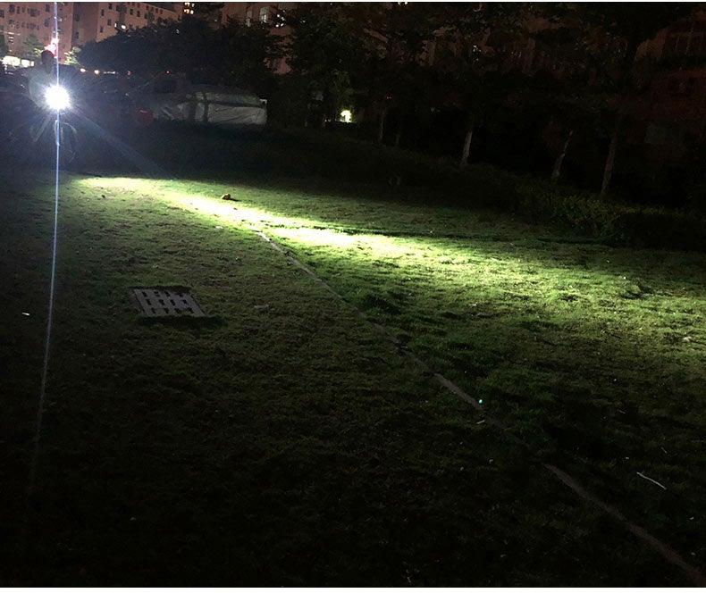 Rechargeable LED Bicycle Headlight with Power Bank Function