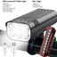 Rechargeable LED Bicycle Headlight with Power Bank Function