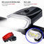 Rechargeable LED Bicycle Headlight with Power Bank Function