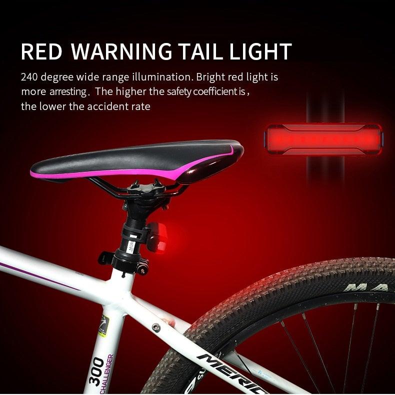 Rechargeable LED Bicycle Headlight with Power Bank Function