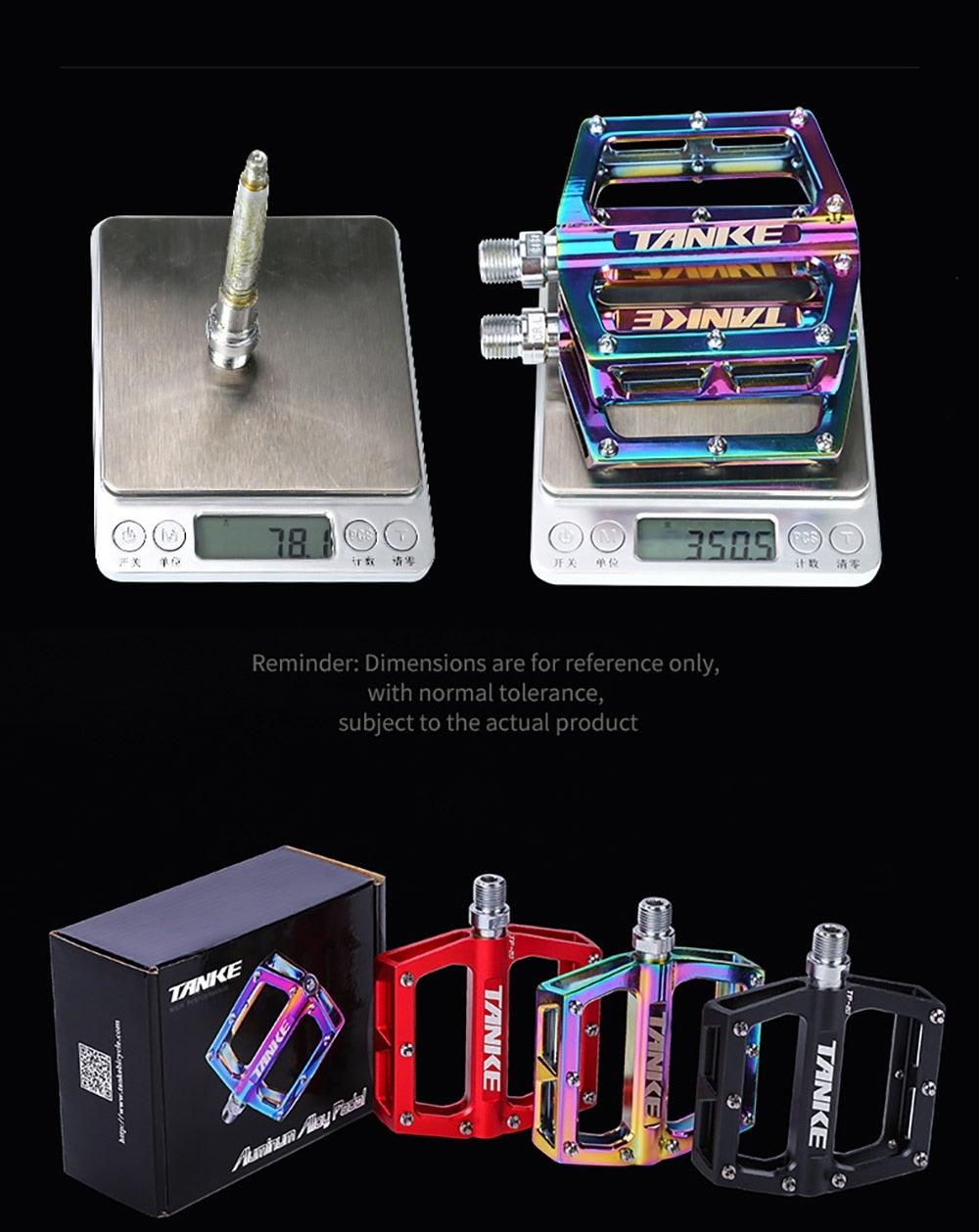 Ultralight Aluminum Alloy Bicycle Pedals - Colorful & Anti-Skid