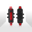 Luz trasera LED recargable por USB para bicicleta - Impermeable y brillante