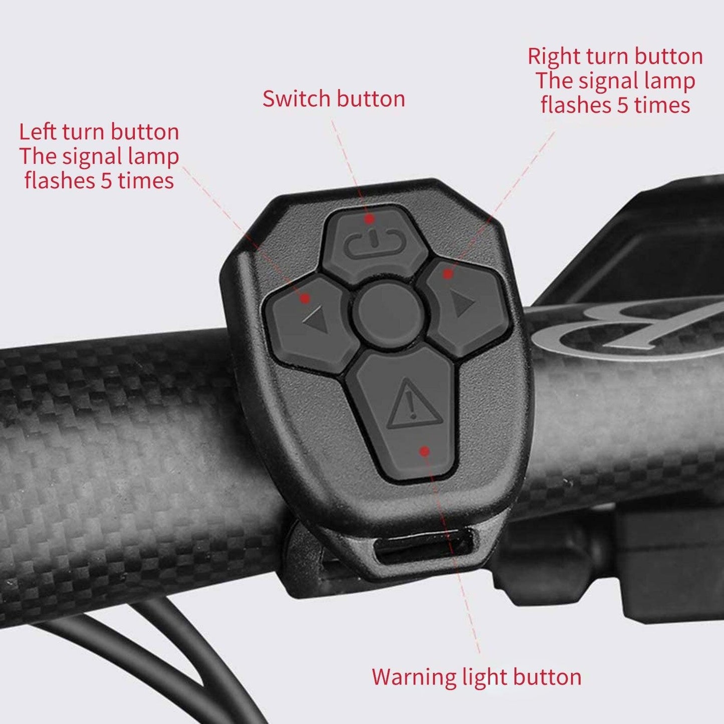USB Rechargeable Bicycle Turn Signal Taillight