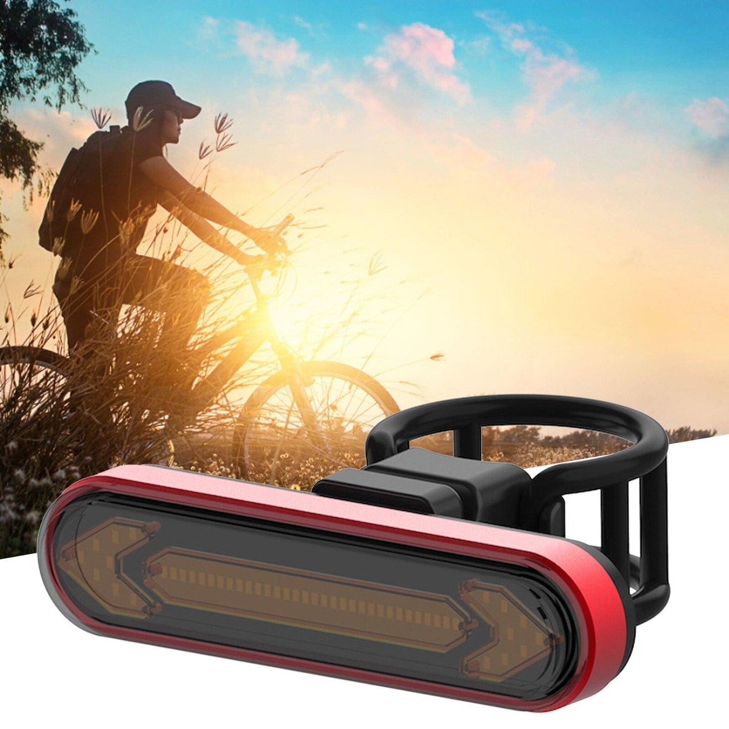 USB Rechargeable Bicycle Turn Signal Taillight