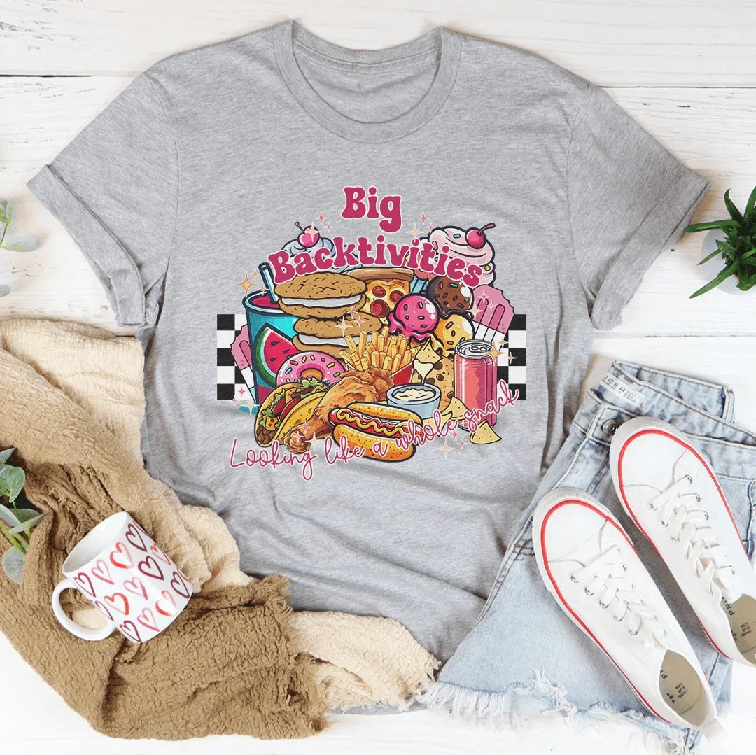 Camiseta Big Backactivities
