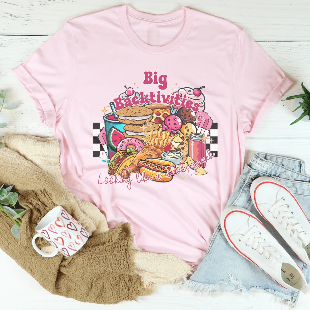 Camiseta Big Backactivities