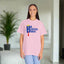 Gran Camiseta Unisex Teñida a la Prenda Big Beautiful Badass