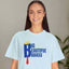 Gran Camiseta Unisex Teñida a la Prenda Big Beautiful Badass