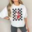 Sentinel Checkered Oversized Tee - Korvel