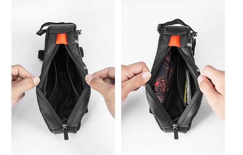 Ultralight Waterproof Bike Frame Bag with Reflective Design - Large Capacity Cycling Storage - Korvel