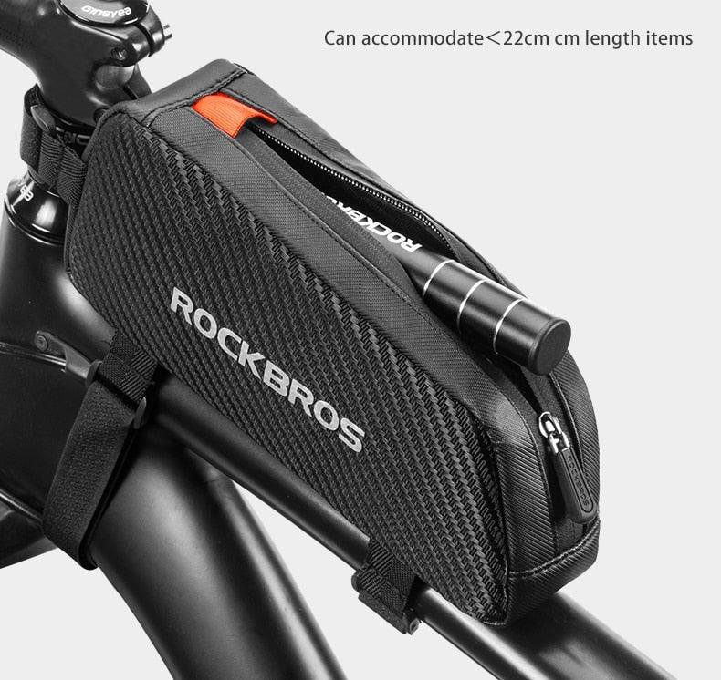 Ultralight Waterproof Bike Frame Bag with Reflective Design - Large Capacity Cycling Storage - Korvel