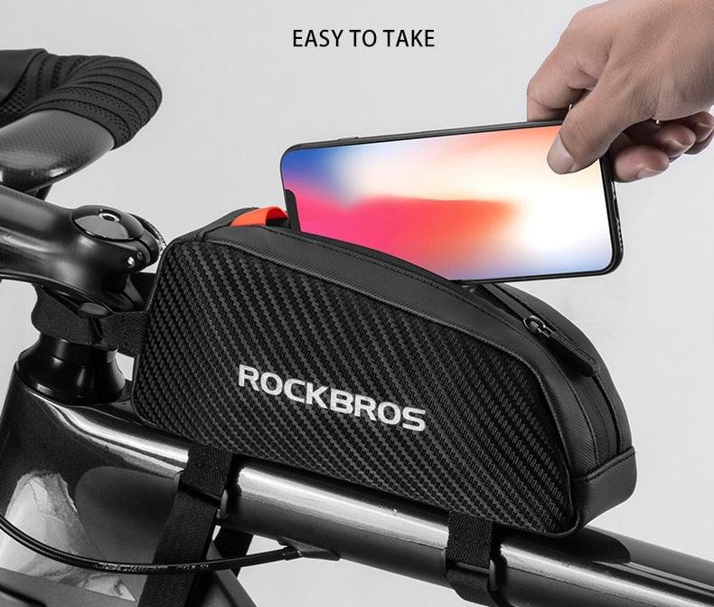 Ultralight Waterproof Bike Frame Bag with Reflective Design - Large Capacity Cycling Storage - Korvel