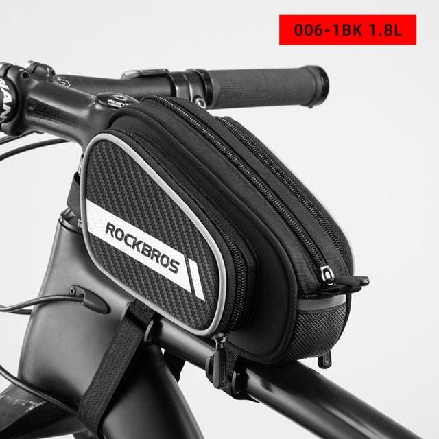 Ultralight Waterproof Bike Frame Bag with Reflective Design - Large Capacity Cycling Storage - Korvel