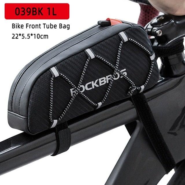 Ultralight Waterproof Bike Frame Bag with Reflective Design - Large Capacity Cycling Storage - Korvel