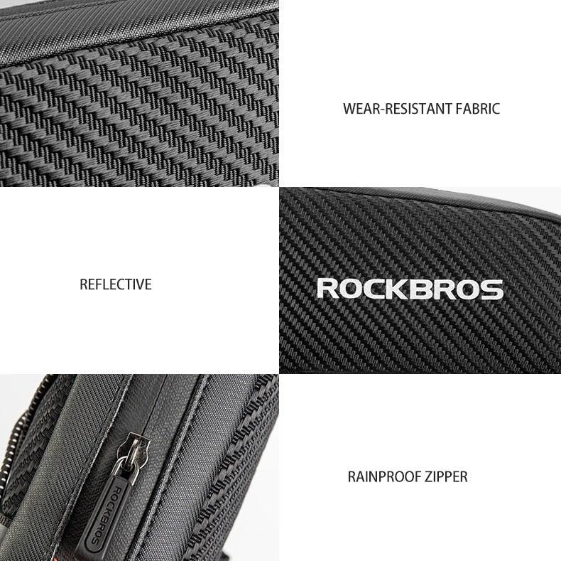 Ultralight Waterproof Bike Frame Bag with Reflective Design - Large Capacity Cycling Storage - Korvel