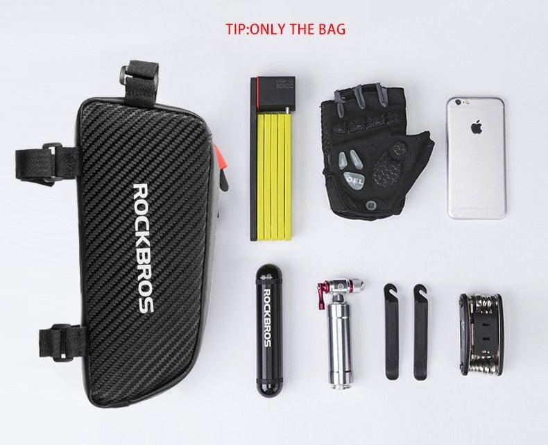 Ultralight Waterproof Bike Frame Bag with Reflective Design - Large Capacity Cycling Storage - Korvel