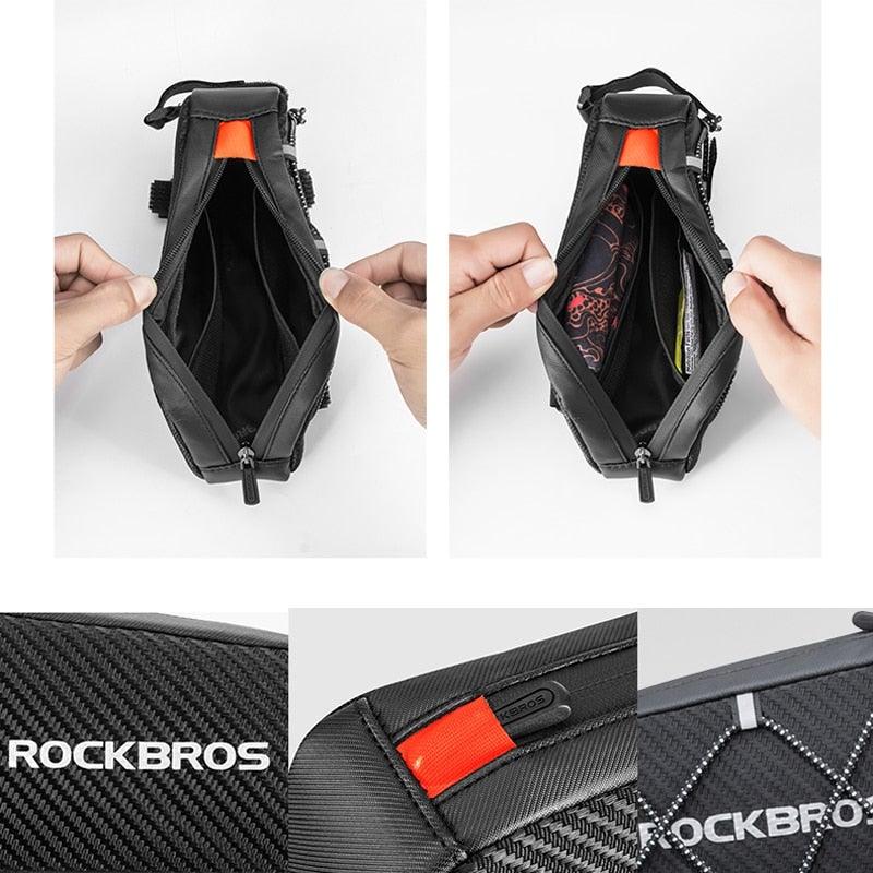 Ultralight Waterproof Bike Frame Bag with Reflective Design - Large Capacity Cycling Storage - Korvel