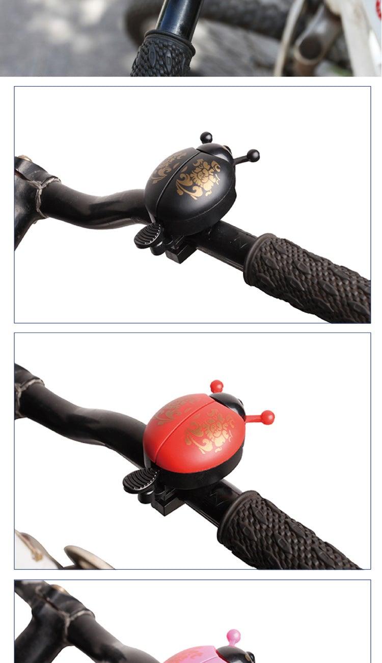 Charming Ladybug Bicycle Bell - Loud Safety Horn for Kids & Adults - Korvel