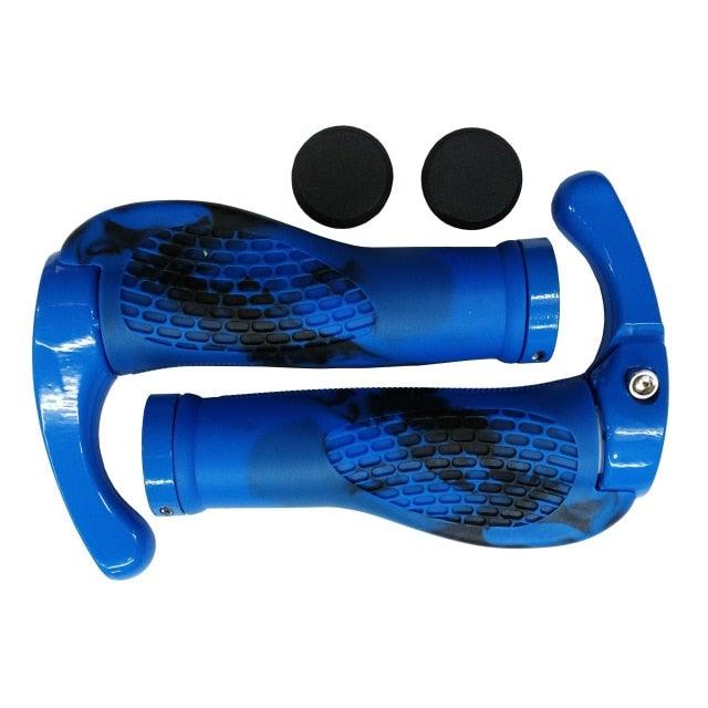 Poignées de guidon de vélo ergonomiques premium avec anneaux de verrouillage
