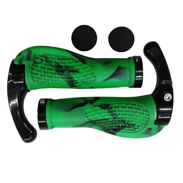 Poignées de guidon de vélo ergonomiques premium avec anneaux de verrouillage