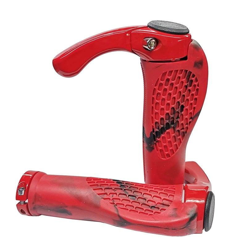 Poignées de guidon de vélo ergonomiques premium avec anneaux de verrouillage
