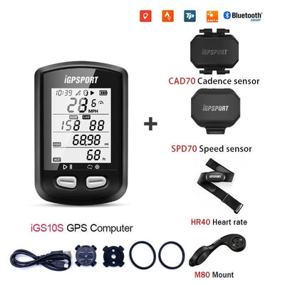 Premium Wireless GPS Bicycle Computer - Waterproof Design