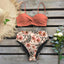 Ensemble de bikini taille haute élégant pour femmes